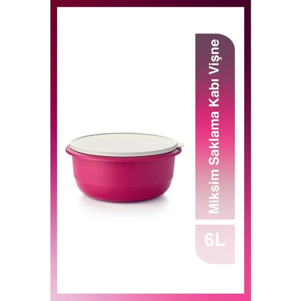 Tupperware Miksim Saklama Kabı Vişne 6 lt ürün görseli 1