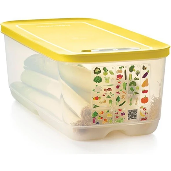 Tupperware Sera Yüksek Kap 6.1l Sarı - Resim 3