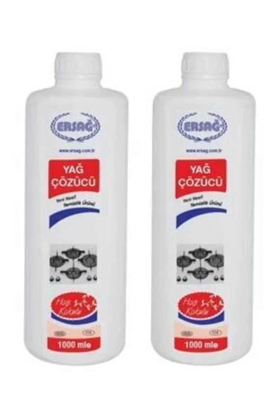 Ersağ Yağ Çözücü 1000 ml 2 Adet ürün görseli