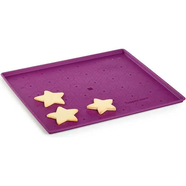 Tupperware Silikon Fırın Tepsisi Mor - Resim 2