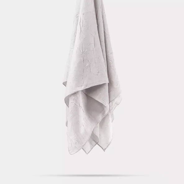 Bambu Eşarp (93x95 cm. Gri) - Resim 2