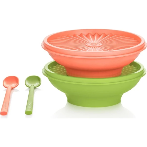 Tupperware Yildiz Kap 2li 400ml Mor - Somon ürün görseli 1