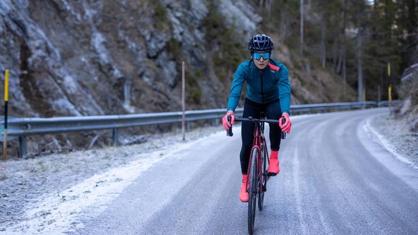 Santini VEGA MULTI Weather Polartec Unisex Kışlık Bisiklet Ceketi 2W51775VEGAMULT - Resim 10