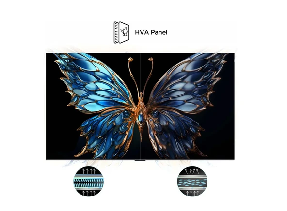 TCL 65T6C 4K Ultra HD 65" 165 Ekran Uydu Alıcılı Google Smart QLED TV - Resim 6