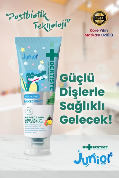 Dentiste Kids Diş Macunu Karışık Meyve Aromalı 6 Yaş 60 gr - Resim 2