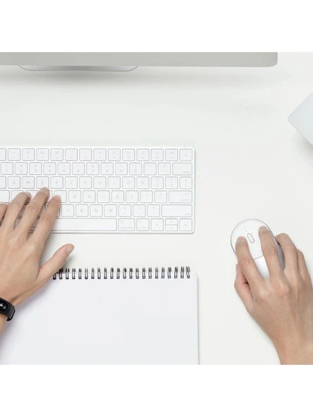 Xiaomi Kablosuz Mouse Fare Taşınabilir Çift Modlu 4000DPI Ayarlanabilir Bluetooth Mouse - Resim 4