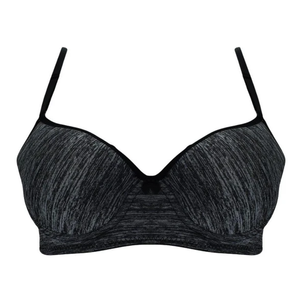 Liza 1019 Çizgili Nefes Alan Dolgusuz Sütyen ürün görseli