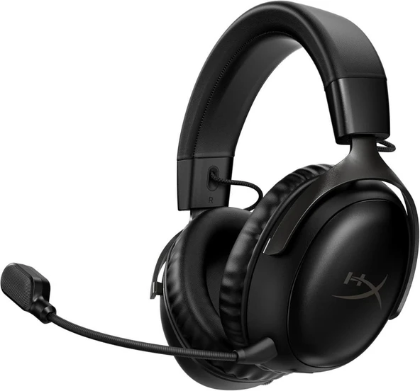HyperX Cloud III 77Z45AA Siyah Kablosuz Kulak Üstü Oyuncu Kulaklığı Teşhir ürün görseli 1