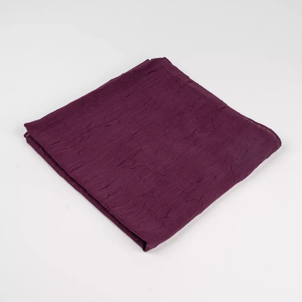 Bambu Eşarp (93x95 cm. Mor) ürün görseli 1