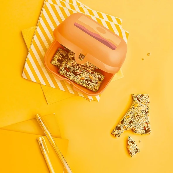 Büyük Kuruyemiş Saklama ve Atıştırmalık Kabı Gündoğumu - Resim 3