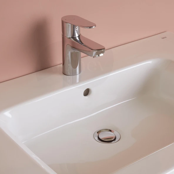 Roca Victoria Plus Tek Kollu Lavabo Bataryası – Cold Start / Krom / Sifon Kumandalı A5A304FC00 - Resim 2