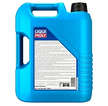 LI9505 - 10W-40 Motor Yağı Süper Sentetik SUPER LEICHTLAUF 5L - Liqui Moly - Resim 5
