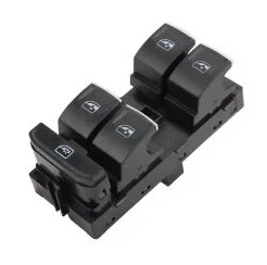 Volkswagen Golf 7 Cam Açma Anahtarı Düğmesi Kromlu 2014-2018 ürün görseli 1