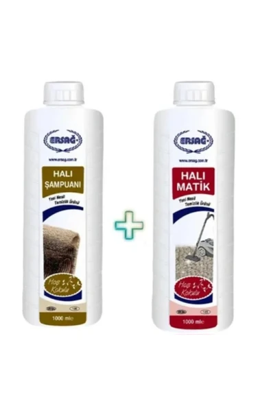 Ersağ Halı Şampuanı + Ersağ Halı Matik ürün görseli