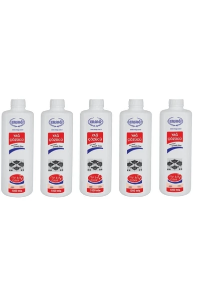 Ersağ Yağ Çözücü 1000 ml x 5 Adet (Bitkisel ürün) ürün görseli