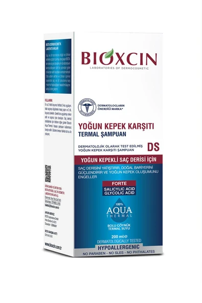 Aqua Thermal Yoğun Kepek Karşıtı Ds Şampuan 200ml ürün görseli