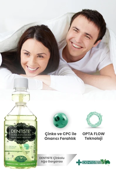 Dentiste Çinko Ve Cpc'li Ağız Gargarası 200ml - Resim 5