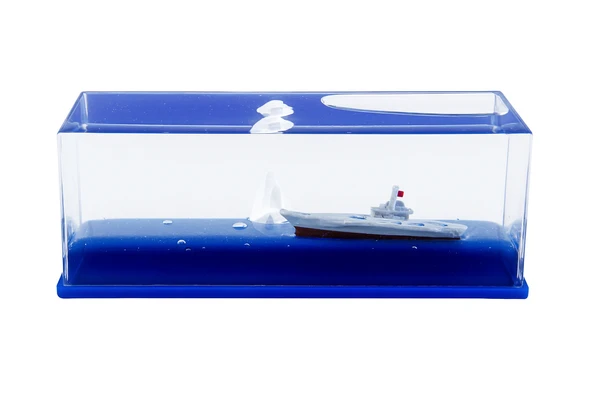 Okyanus Işıltısı Mini Diorama Blok Batmayan Gemi - Resim 2