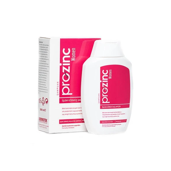 Prozinc Boyalı Saçlar İçin Kepek Karşıtı Şampuan 300 ml ürün görseli