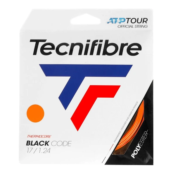 Tecnifibre Black Code 1.24 Kırmızı Tekli Kordaj 04GBL124XR ürün görseli 1