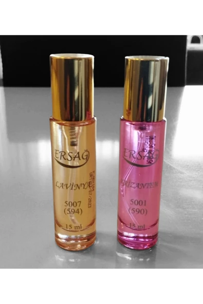 Ersağ LAVİNYA +KRİZANTEM 15 ML PARFÜM SETİ ürün görseli