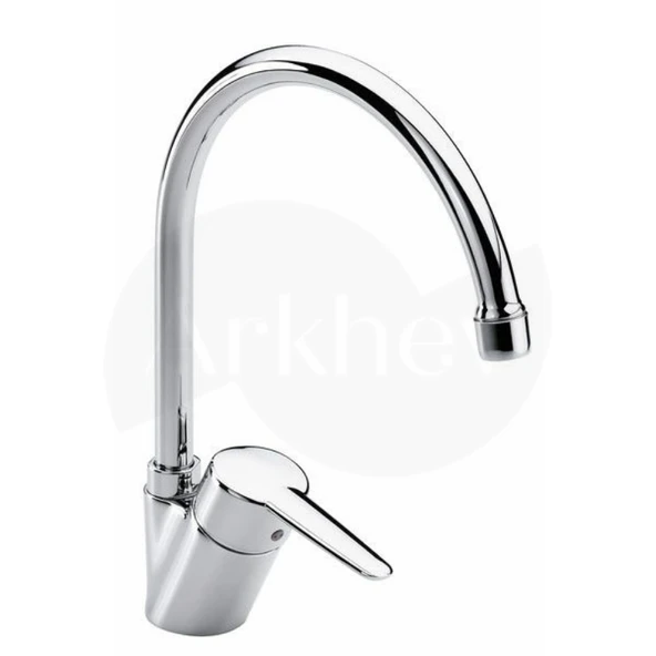 Zoom Polo Kuğu Eviye Bataryası - Krom / Su Tasarruflu Kademeli Kartuşlu WM351011Z000002 ürün görseli