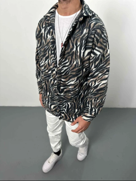 Gri Polar Gömlek COC2124 ürün görseli