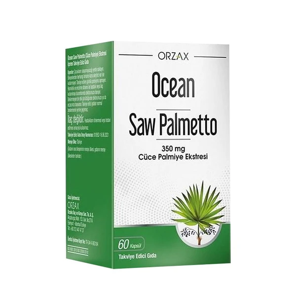 Ocean Saw Palmetto Takviye Edici Gıda 60 Kapsül ürün görseli