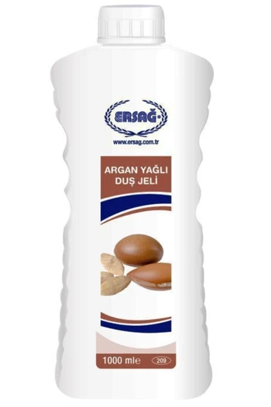 Ersağ Bitkisel Argan Yağlı Duş Jeli 1000 Ml- ürün görseli