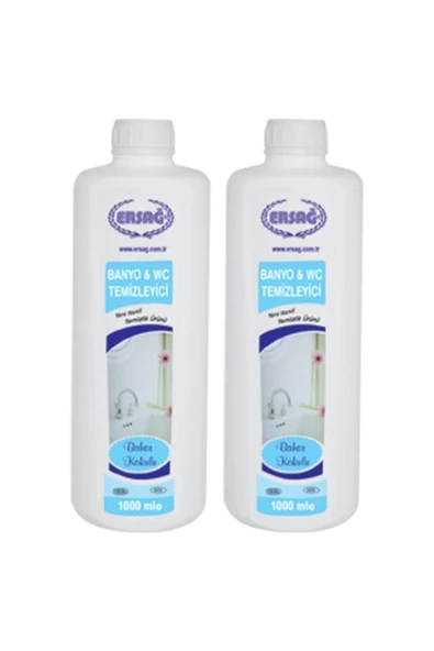 Ersağ Bahar Kokulu Banyo & Wc Temizleyici 1000ml 2 Adet ürün görseli