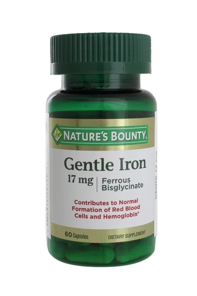 Gentle Iron 17 Mg 60 Kapsül ürün görseli