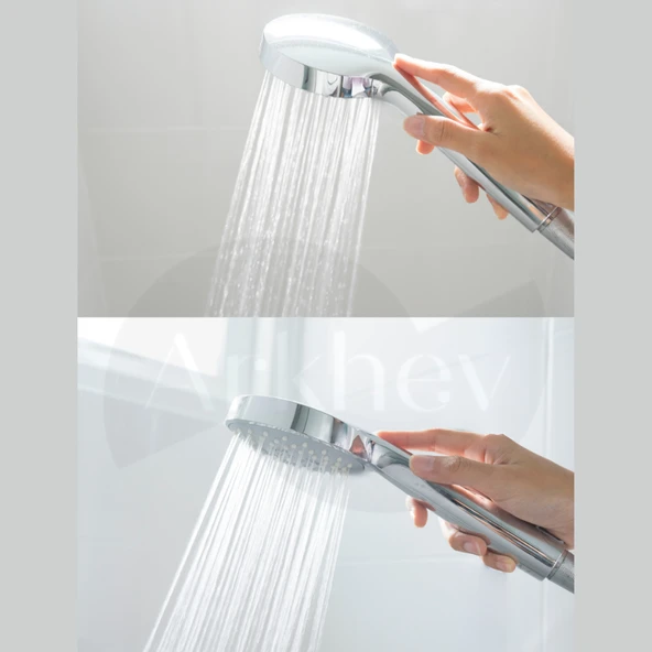 Roca Stella Tek Fonksiyonlu El Duşu - Krom A5B9B03C00 - Resim 3