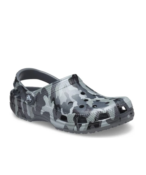 Crocs Classic Printed Camo Clog 206454-0IE Kadın Terlik - Resim 2
