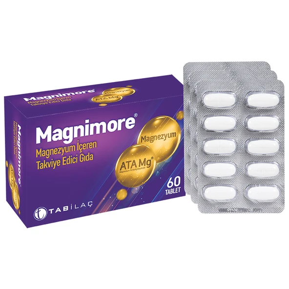 Magnimore Takviye Edici Gıda 60 Tablet ürün görseli