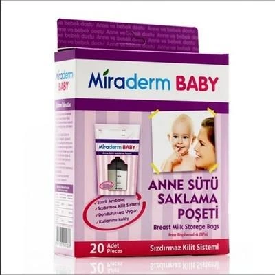 Miraderm Baby Anne Sütü Saklama Poşeti ürün görseli