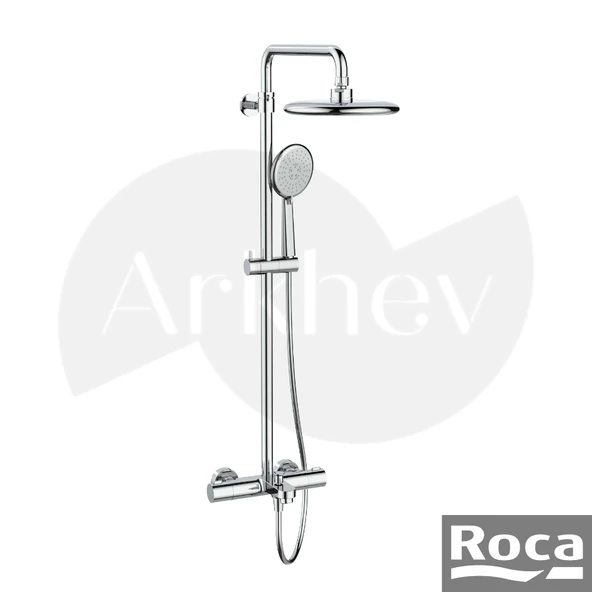 Roca Salina Termostatik Banyo Bataryalı Duş Kolonu - Krom / Boy Ayarlı A5A2004C0K ürün görseli