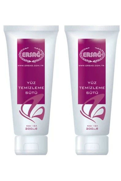 Ersağ Yüz Temizleme Sütü 200 Ml. X 2 Adet ürün görseli
