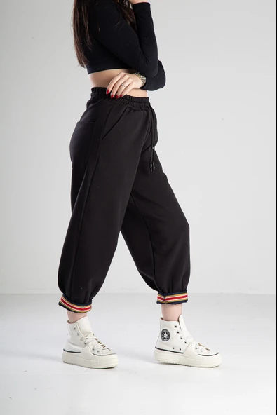 Paça Detaylı Pantolon COC2079 - Resim 3