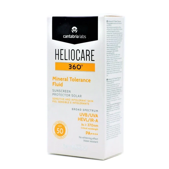 Heliocare 360° Mineral Tolarance Fluid SPF50 Güneş Kremi 50 ml ürün görseli