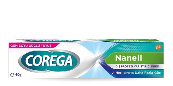 Diş Protezi Yapıştırıcı Krem Naneli 40gr ürün görseli