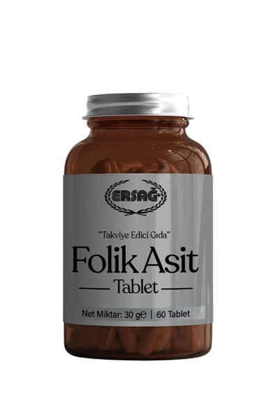 Ersağ Folik Asit 60 Tablet ürün görseli