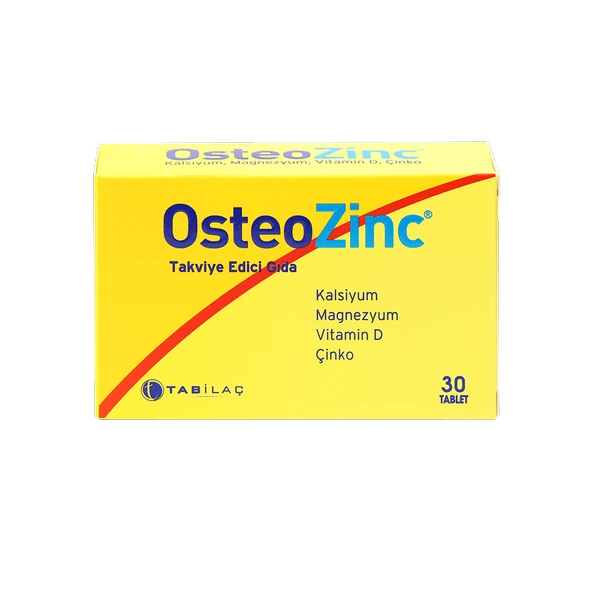 Osteozinc Takviye Edici Gıda 30 Tablet ürün görseli
