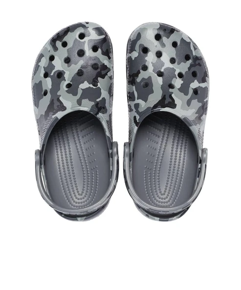Crocs Classic Printed Camo Clog 206454-0IE Kadın Terlik - Resim 4