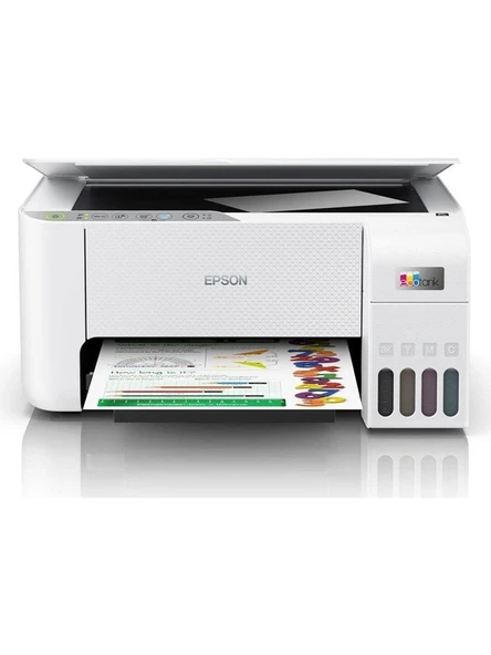 Epson EcoTank L3256 Renkli Tanklı Yazıcı Baskı-Tarama- Kopya - (USB, WiFi, Wi-Fi Direct) + ORİJİNAL EPSON Mürekkep C11CJ67411 ürün görseli 1