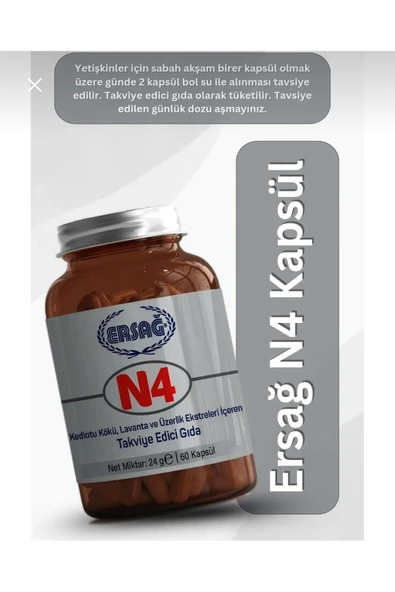 Ersağ N 4 KAPSÜL 60 ‘LI - Resim 2