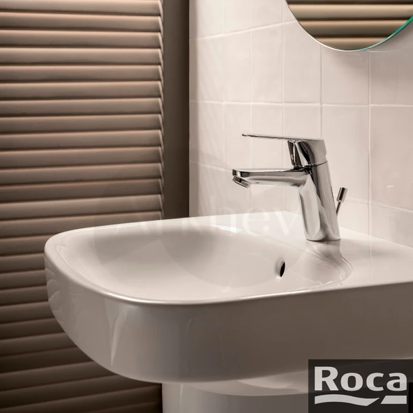 Roca Victoria Proa Deck Lavabo Bataryası - Krom / Cold Start / Sifon Kumandalı A5A3N81C00 - Resim 2