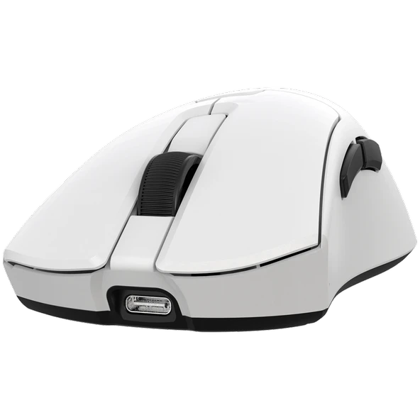 GameBooster M25 Storm PAW3311 12000 DPI Beyaz Kablosuz Gaming Mouse GB-WM25W - Resim 3