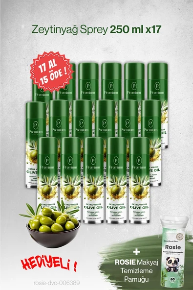 Premium 17 AL 15 ÖDE, 250 ML Zeytinyağ Sprey, Hediyeli ürün görseli