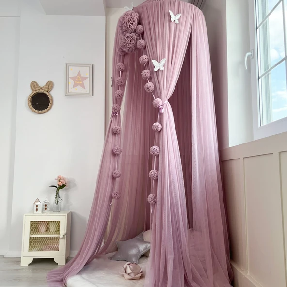 Pamuka Tül Cibinlik Deluxe Dusty Lilac ürün görseli
