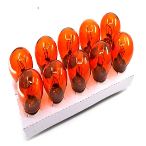 10 Adet 12V 21/5W 1016 Turuncu Sinyal Ampul Çift Duy Yakın Tırnak ürün görseli 1